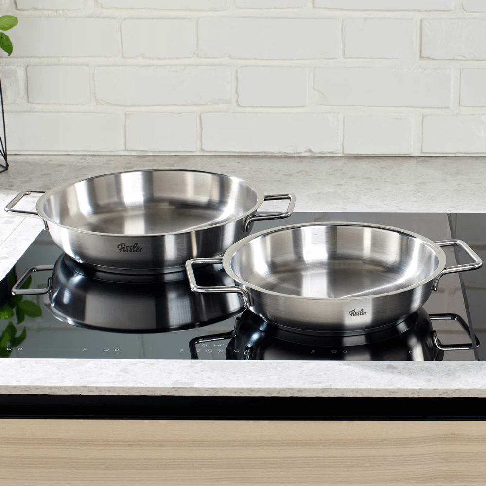 Chảo inox 2 quai Fissler Pure