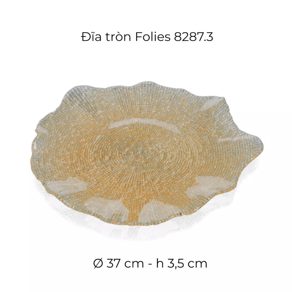 Đĩa tròn IVV Folies nhiều màu, nhiều kích cỡ