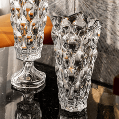 Bình hoa pha lê chân đế Bohemia Samba