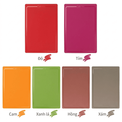 Thớt TPU kháng khuẩn cao cấp SalleMa Classic L nhiều màu