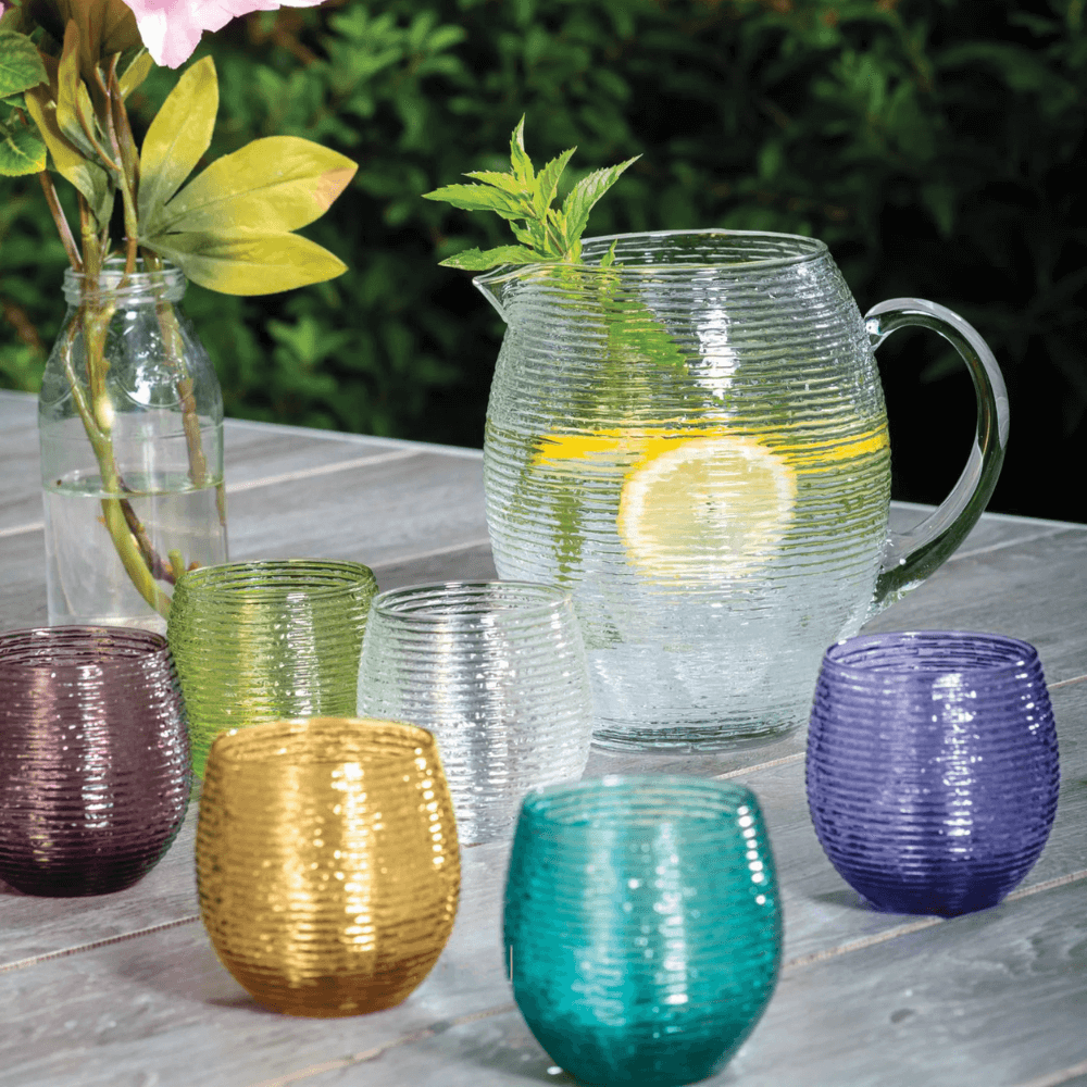 Set 6 cốc Clear Multicolor IVV 5645.1