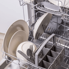 Đồ dùng bàn ăn Mikasa Cranborne nhiều món, chất liệu gốm đá