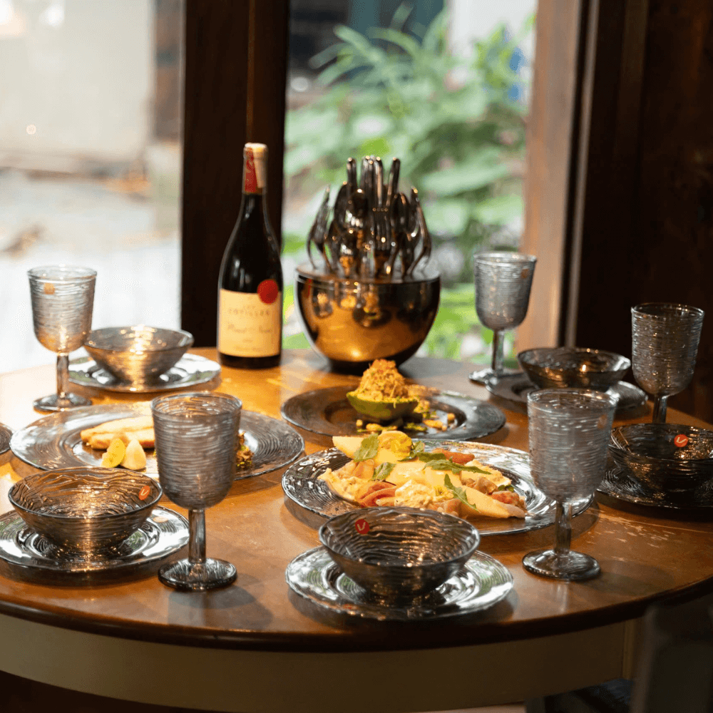 Set 18 món bát, đĩa, ly cao cấp Viola From Germany