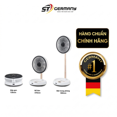 Quạt gấp gọn tích điện thông minh Elegant Germany nội địa Đức