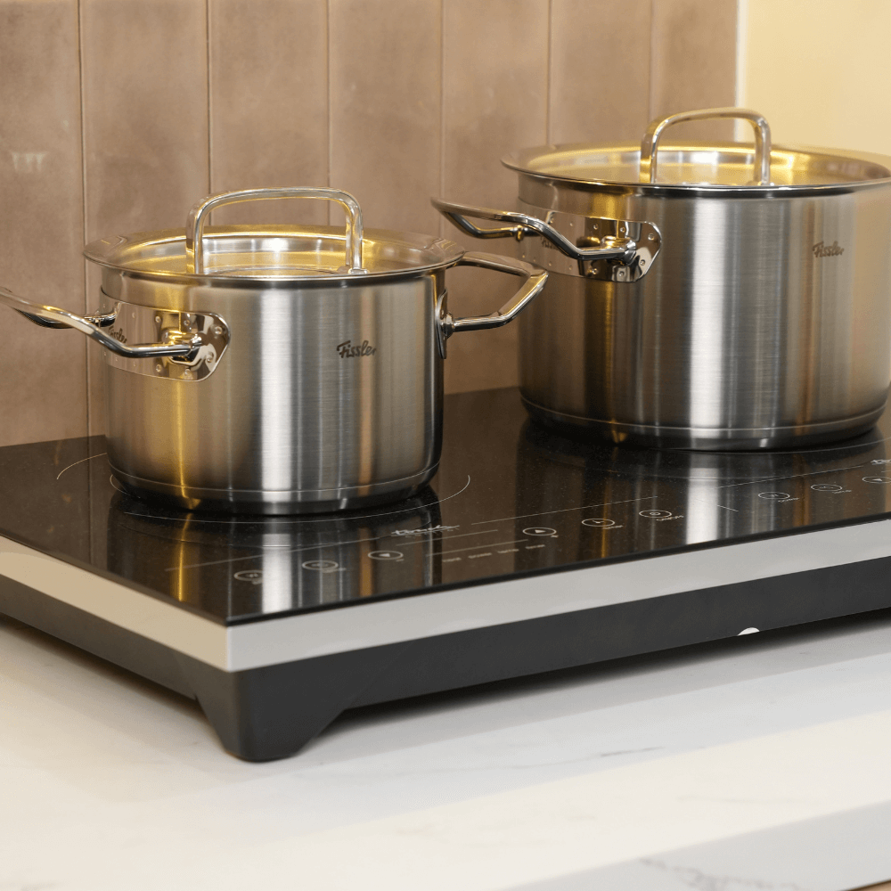 Bộ nồi Fissler Profi set 4 món kèm quánh vung inox made in Germany