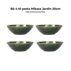 Đồ dùng bàn ăn Mikasa Jardin nhiều món, chất liệu gốm đá