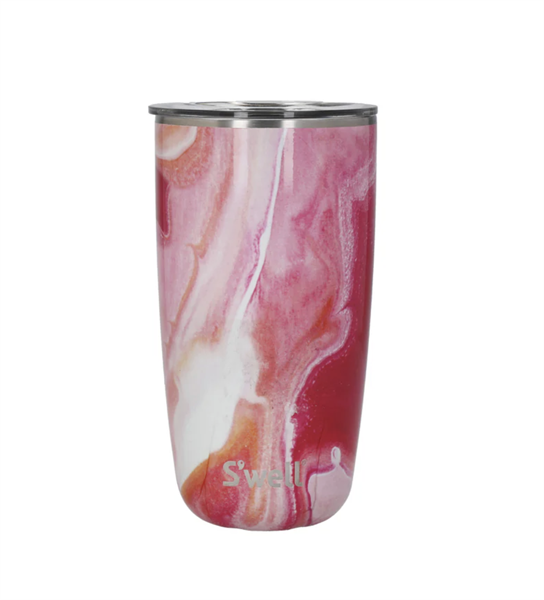 Cốc cách nhiệt có nắp bật 530ml, bằng thép không gỉ, màu hồng, Model 13118-A21-67665EU, kích thước: 8.8x8.4x16cm, dùng để đựng nước