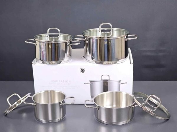 Bộ nồi WMF Inspiration 4 nồi vung kính