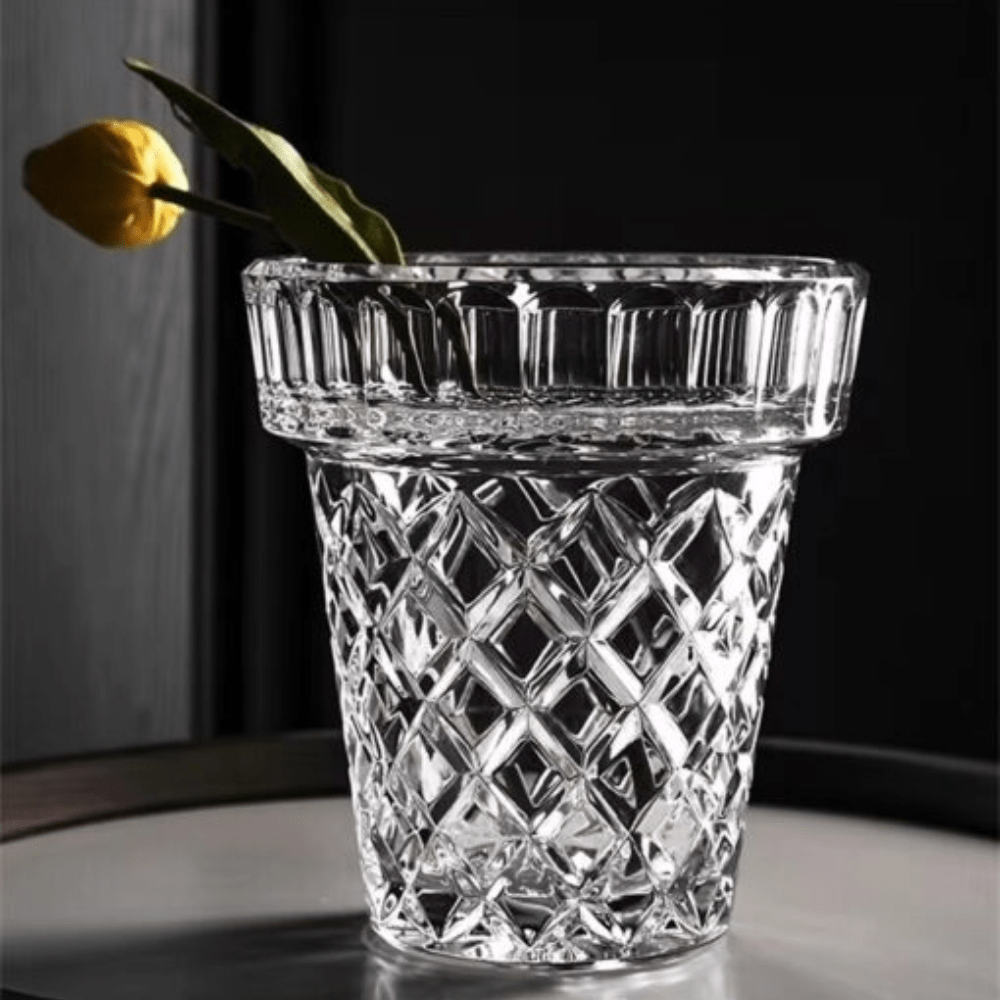 Lọ hoa Diamond Classic Crystal Bohemia