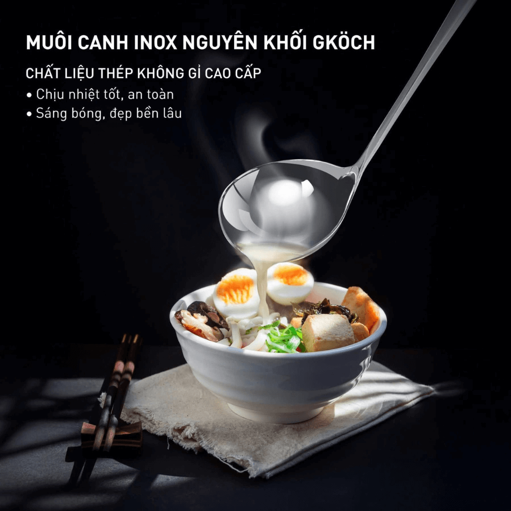 Muỗng canh inox 22.5cm GKÖCH BC2005