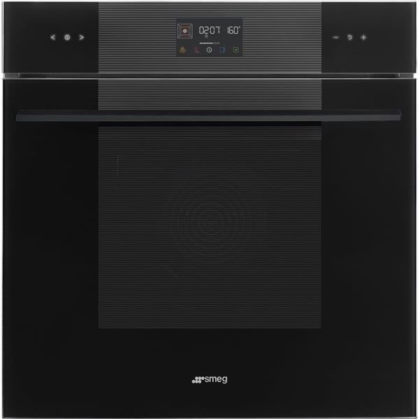 Lò nướng kèm vi sóng âm tủ Smeg Linea 60cm SO6102TB3 màu đen