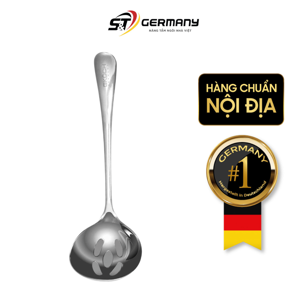 Muỗng ăn lẩu inox 22.5cm GKÖCH BC2005