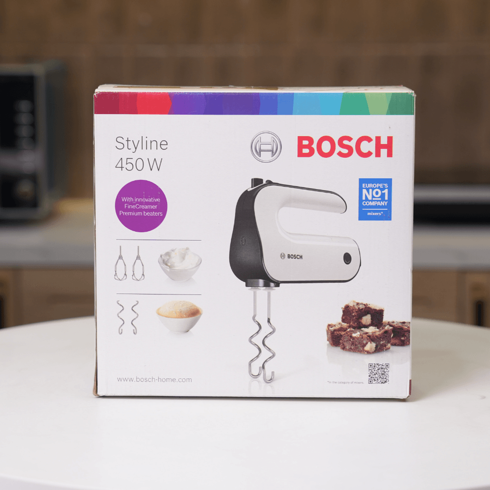 Máy đánh trứng BOSCH MFQ4020 màu trắng