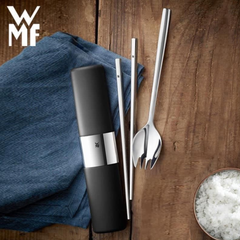 Hộp giữ nhiệt WMF 2 ngăn kèm set đũa thìa