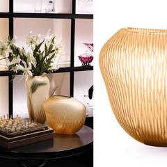 Bình hoa IVV Carving Stain 23/24/36 cm nhiều màu