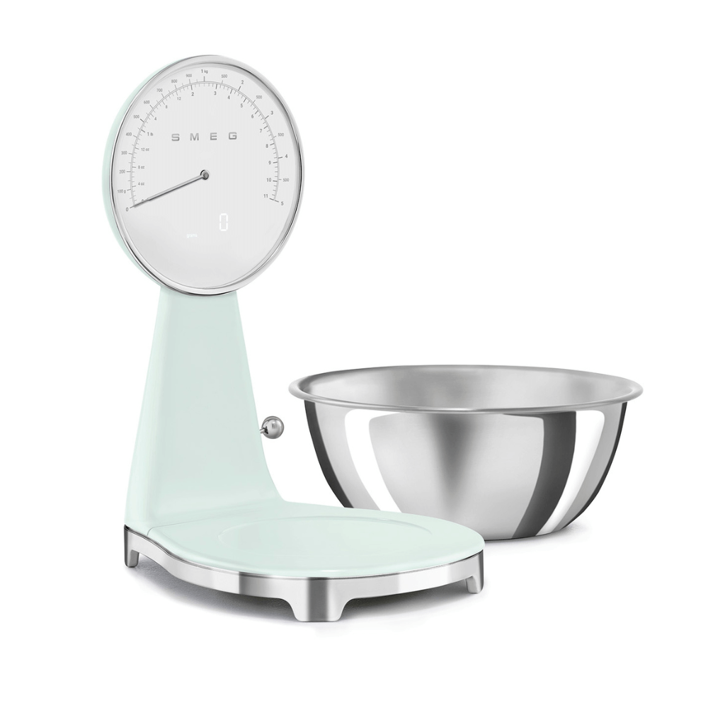 Cân nhà bếp đồng hồ số và điện tử SMEG KSF01