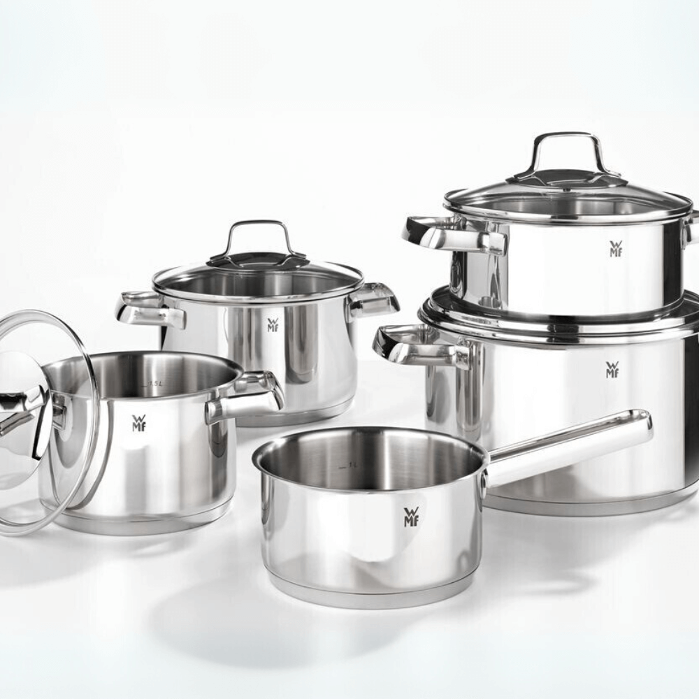 Bộ nồi WMF Belmonte 5 món kèm quánh vung kính