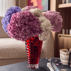 Lọ hoa Millenium 26cm Crystal Bohemia nhiều màu