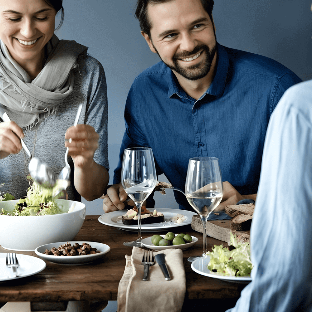 Bộ 6 ly vang WMF Easy Plus Burgundy