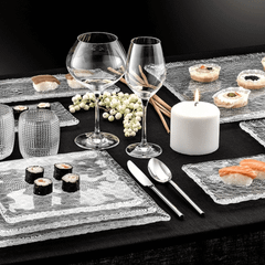 Đĩa chữ nhật IVV Diamante, nhiều kích cỡ