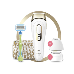 Máy triệt lông BRAUN Silk-expert Pro 5 2 đầu triệt