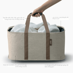 Giỏ đựng đồ giặt gấp gọn Joseph Joseph 35L nhiều màu