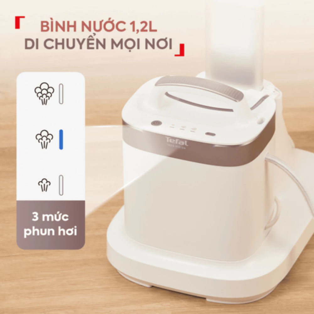 Bàn là cây Tefal IXEO Vision QT1811E0 màu trắng