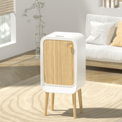 Thùng rác cảm biến ELPHECO mở hai cánh có chân 20L, nhiều màu