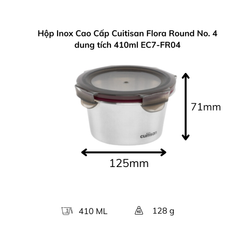 Hộp Inox Cao Cấp Cuitisan Flora nhiều dung tích