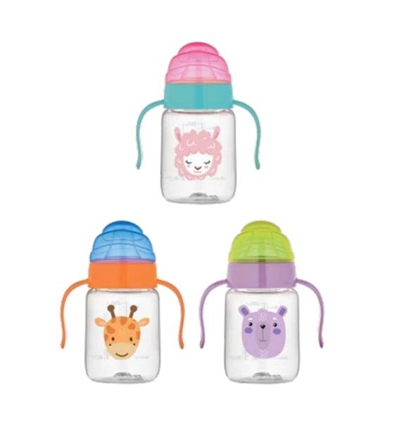 Bình nước em bé Tritan cao cấp Renga Zuzu 330ml - 222021-024