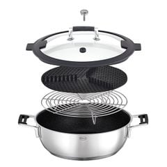 Nồi hấp phủ chống dính Rösle 910978 Silence Pro 28 cm