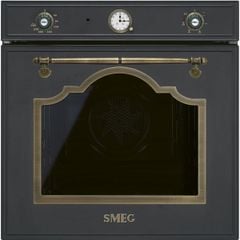 Lò nướng âm tủ Smeg Cortina SF67C1AO 60cm 70L màu Anthracite
