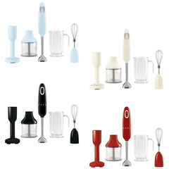 Bộ máy xay cầm tay SMEG HBF02 nhiều màu