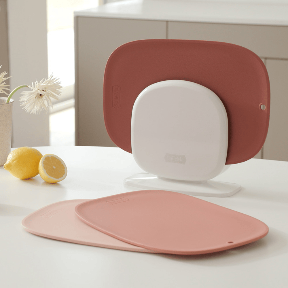 Bộ 3 thớt TPU kháng khuẩn cao cấp SalleMa Macaron nhiều màu