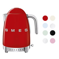 Ấm siêu tốc chỉnh nhiệt SMEG KLF04 nhiều màu