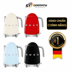 Ấm siêu tốc chỉnh nhiệt SMEG KLF04 nhiều màu