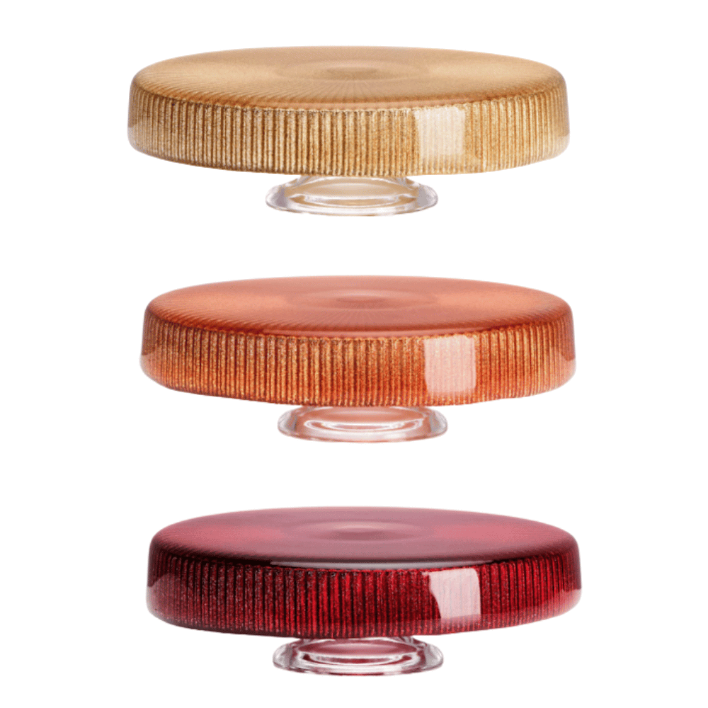 Chân bồng Scallopped 26 cm IVV Noel, nhiều màu