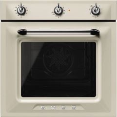 Lò nướng Smeg Victoria SF6905P1 âm tủ màu kem
