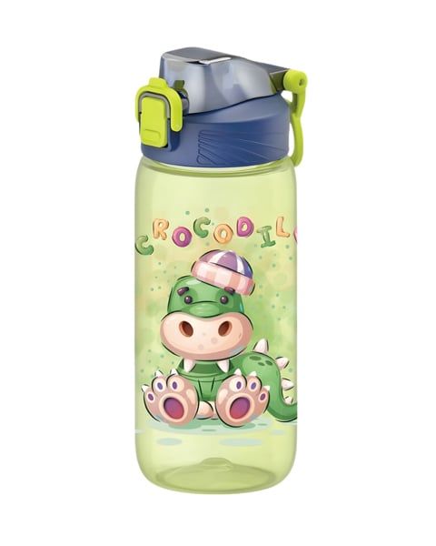 Bình nước trẻ em Tritan cao cấp Renga Wave 530ml - 912168 màu xanh
