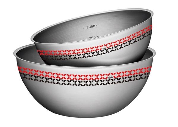 Bộ 2 âu trộn inox Fissler Premium Idar