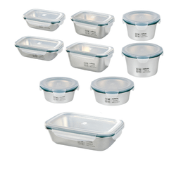 Hộp Inox Cao Cấp Cuitisan Simple nhiều dung tích