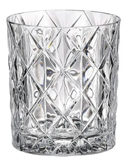 Set 6 cốc thấp Memphis 300ml Crystal Bohemia