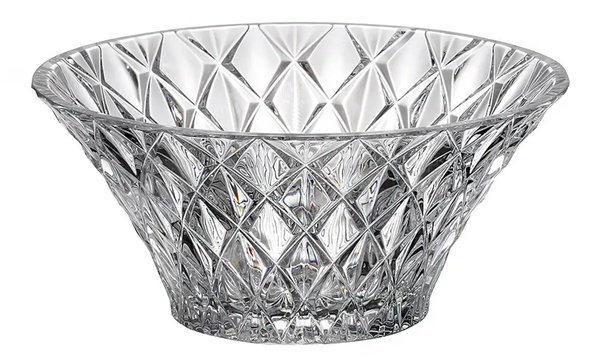 Tô Memphis trắng 19cm Crystal Bohemia