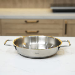 Chảo inox 2 quai Fissler Pure