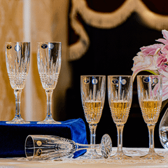 Set 6 ly pha lê Bohemia Vibes 180ml/ 250ml/ 380ml