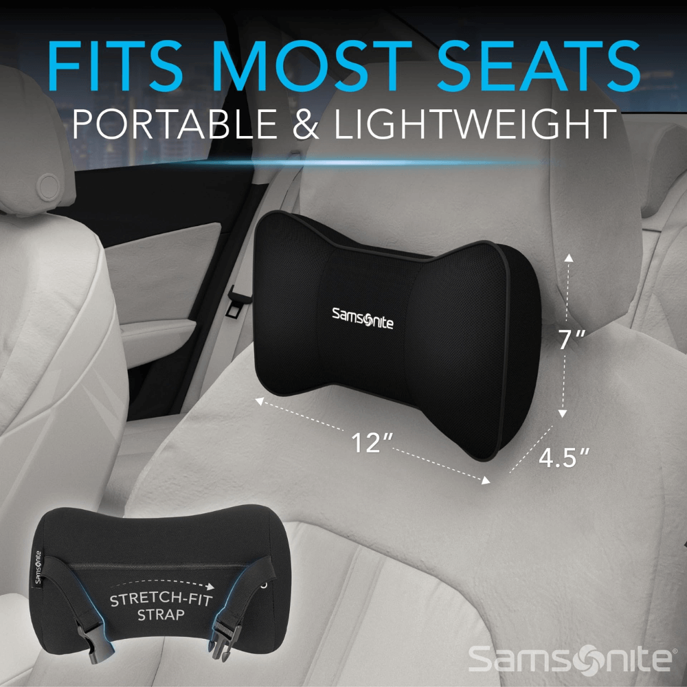 Gối tựa cổ Samsonite Technology SA5248 màu đen