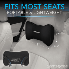 Gối tựa cổ Samsonite Technology SA5248 màu đen