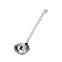 Muôi múc có vành Rösle 10007 cán móc 27.5cm đường kính 7cm