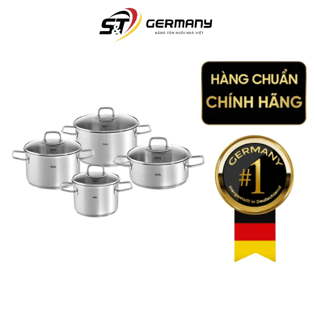 Bộ nồi Fissler Viseo 4 món (4 nồi)