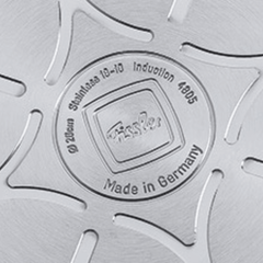 Bộ nồi Fissler Profi set 4 món vung kính kèm chảo Fissler Profi tổ ong size 24cm made in Germany